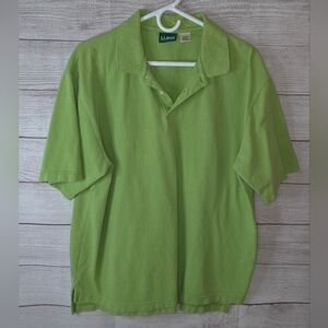 L.L. Bean Polo Shirt Size Large